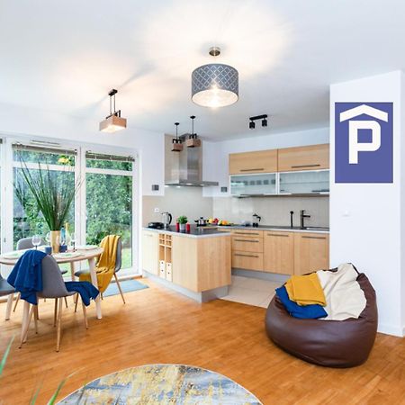 华沙Superapart Wilanowska 7, "Pet-Friendly With Elevator & Parking"公寓 外观 照片