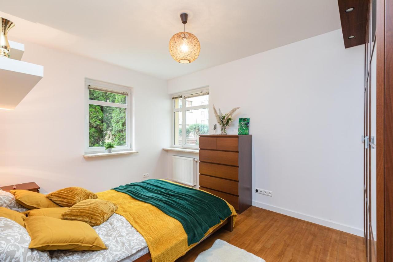 华沙Superapart Wilanowska 7, "Pet-Friendly With Elevator & Parking"公寓 外观 照片