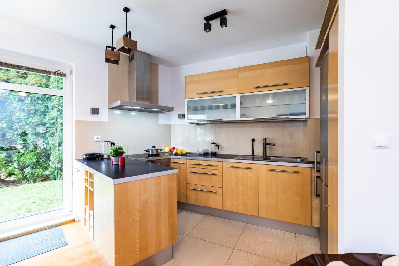 华沙Superapart Wilanowska 7, "Pet-Friendly With Elevator & Parking"公寓 外观 照片