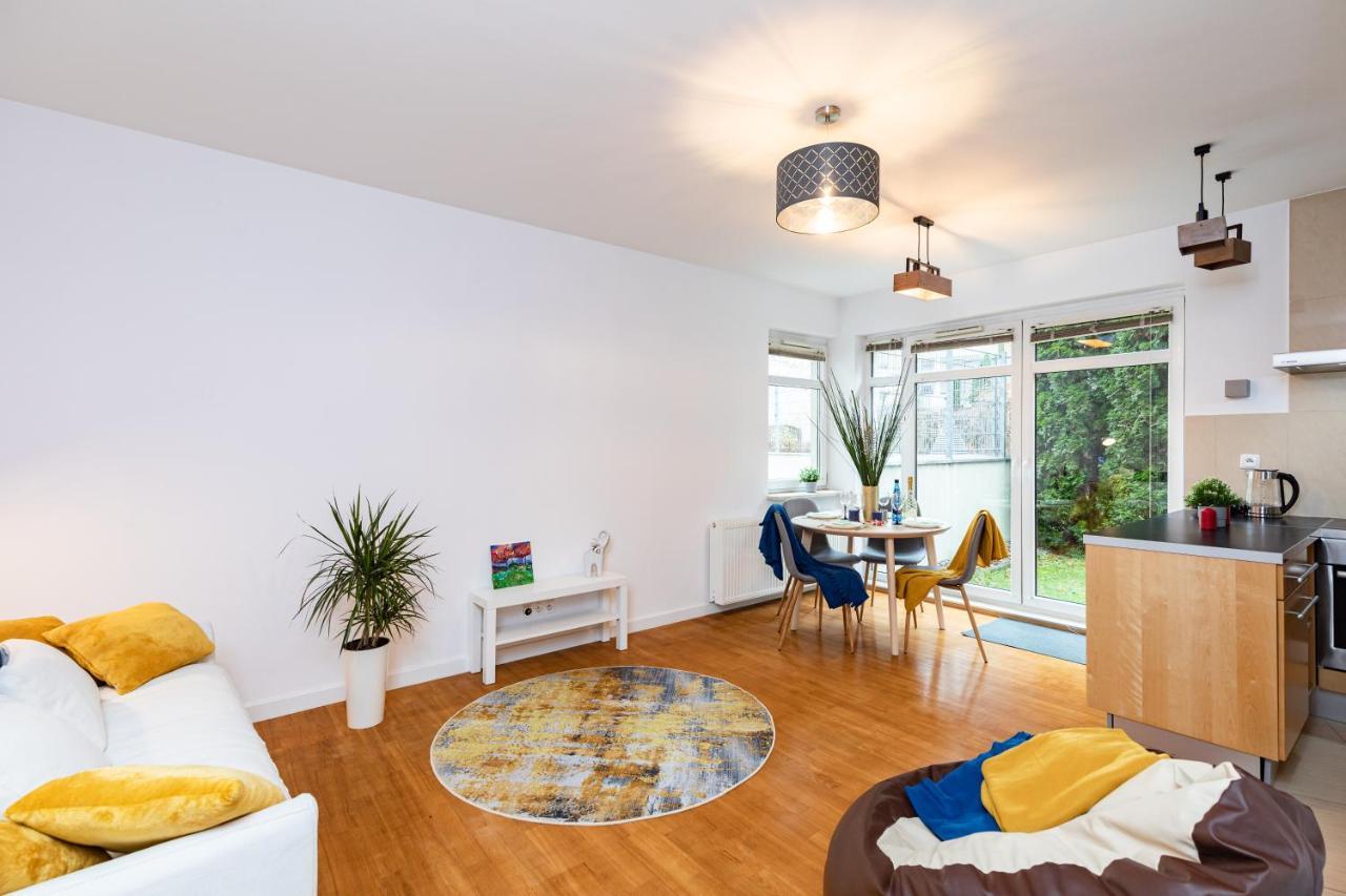 华沙Superapart Wilanowska 7, "Pet-Friendly With Elevator & Parking"公寓 外观 照片