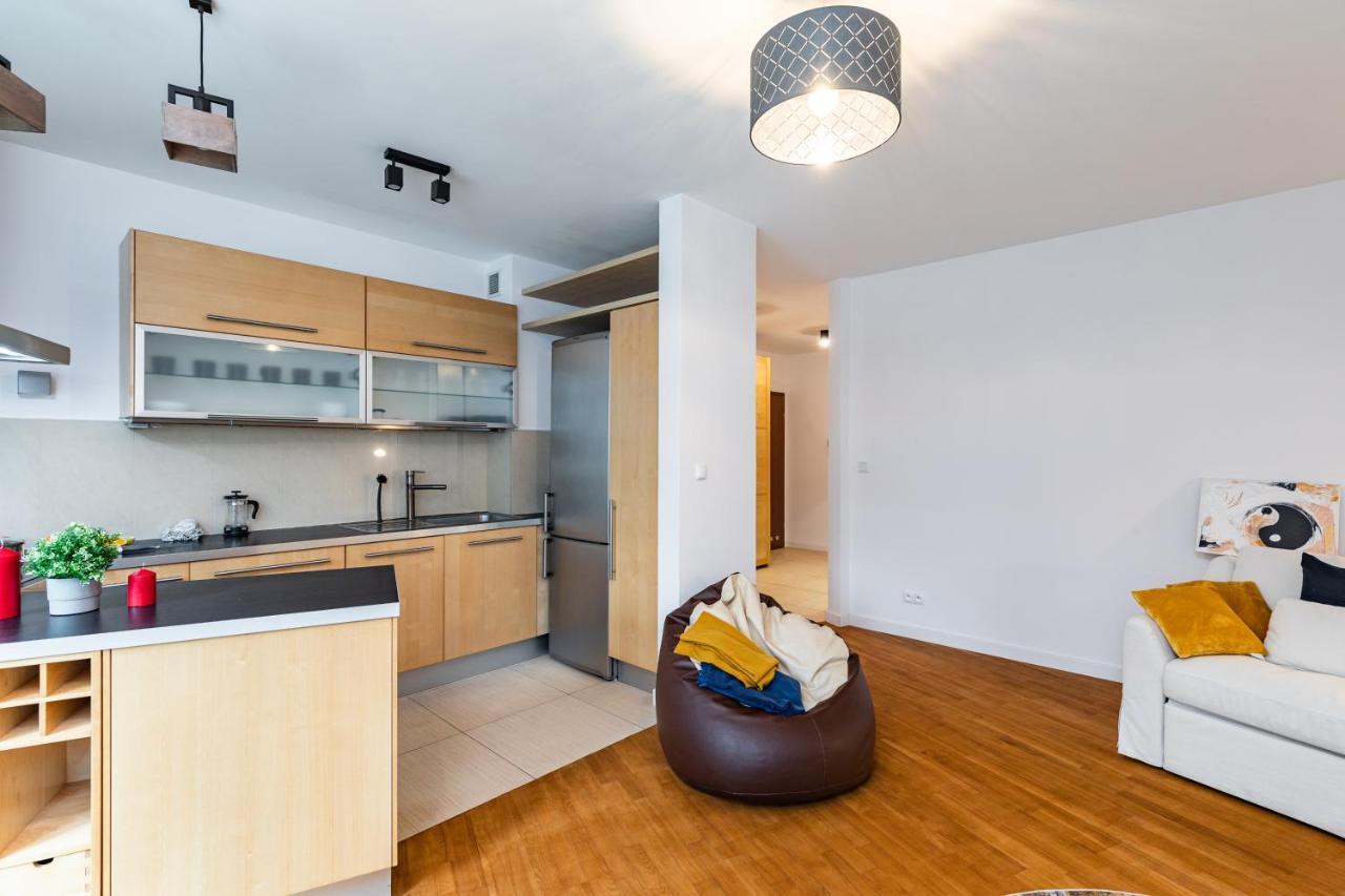 华沙Superapart Wilanowska 7, "Pet-Friendly With Elevator & Parking"公寓 外观 照片