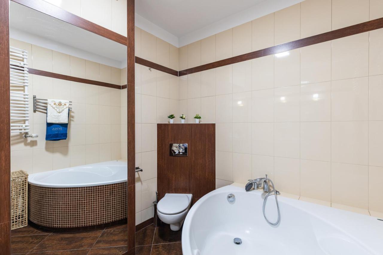 华沙Superapart Wilanowska 7, "Pet-Friendly With Elevator & Parking"公寓 外观 照片