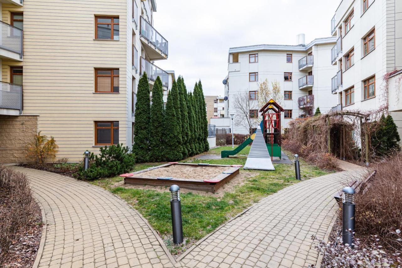 华沙Superapart Wilanowska 7, "Pet-Friendly With Elevator & Parking"公寓 外观 照片