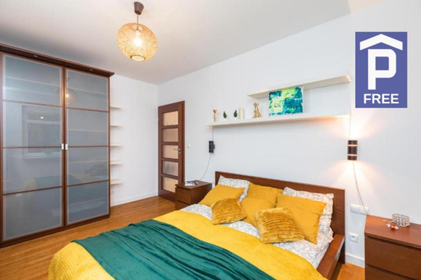 华沙Superapart Wilanowska 7, "Pet-Friendly With Elevator & Parking"公寓 外观 照片